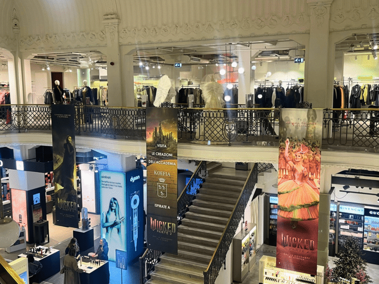 Accademia Koefia e Coin Excelsior Roma insieme per la presentazione italiana di Wicked–Parte 2